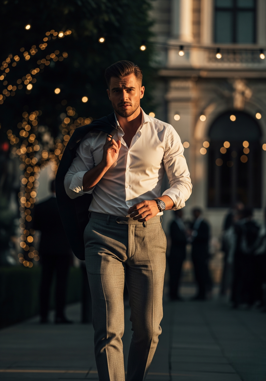 The Riviera Trouser - Grey