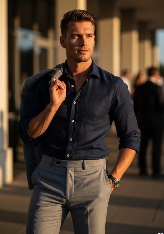 The Riviera Essential  - Navy