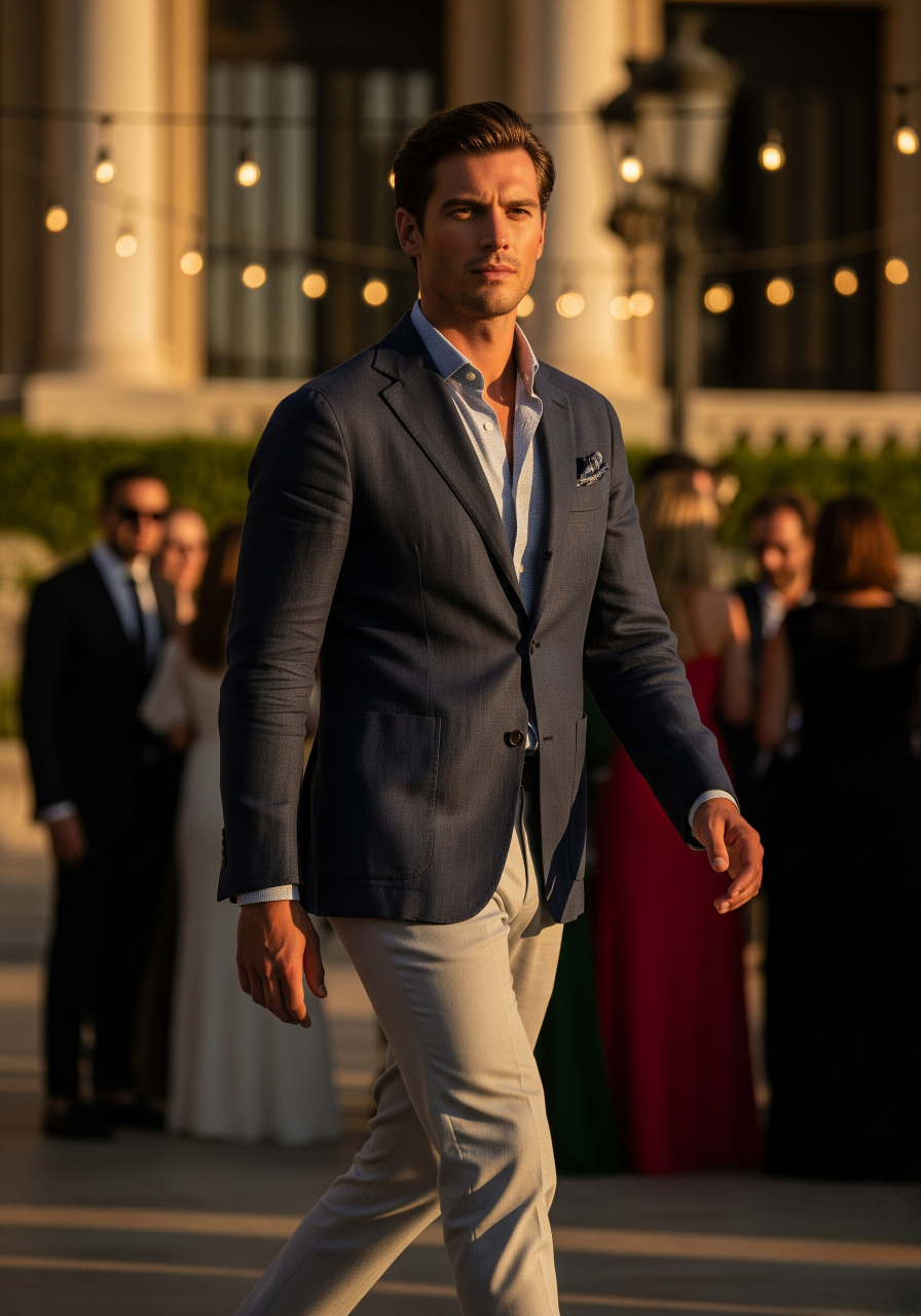 The Riviera Blazer - Navy