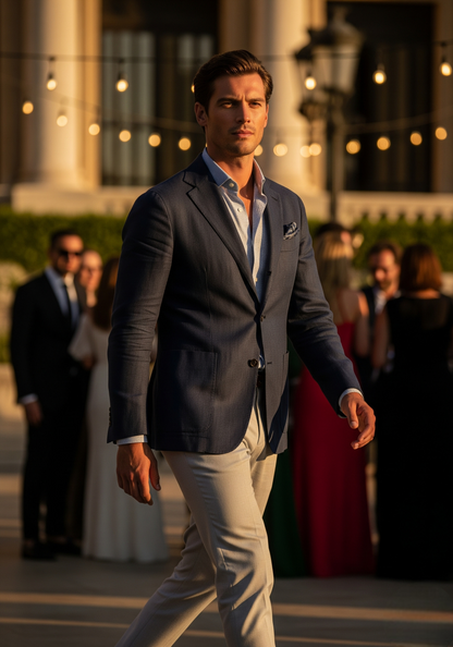 The Riviera Blazer - Navy